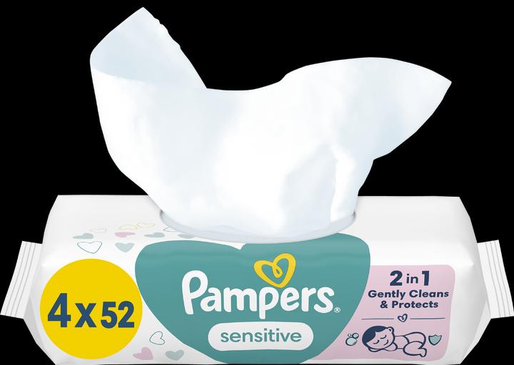 Pampers Wipes Sensitive 208CT (208 Pezzo/i)