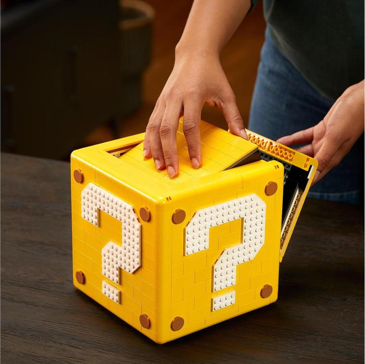 Produktbild LEGO Fragezeichen-Block aus Super Mario 64 (71395, LEGO Seltene Sets, LEGO Super Mario)