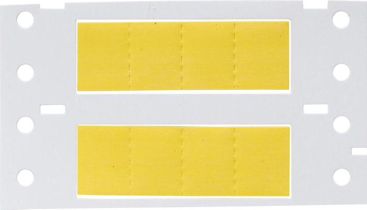 Actual product image Brady HX-375-2-YL-4, B-7642, Heatex heat shrink tubing 2:1, yellow, 12.5 x 15.8 mm, for cable diameter