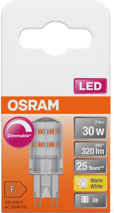 Produktbild Osram Led Pin (G9, 3 W, 320 lm, 1 x, F)
