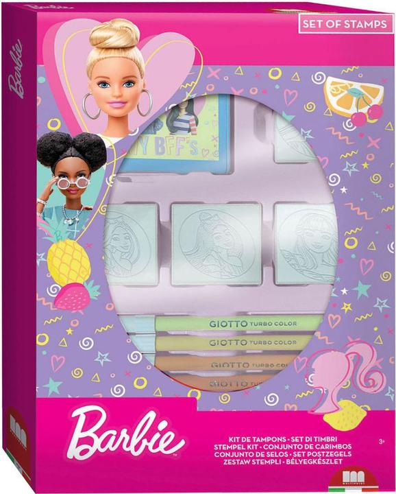 Image du produit Multiprint Barbie -Set de tampons avec 4 tampons