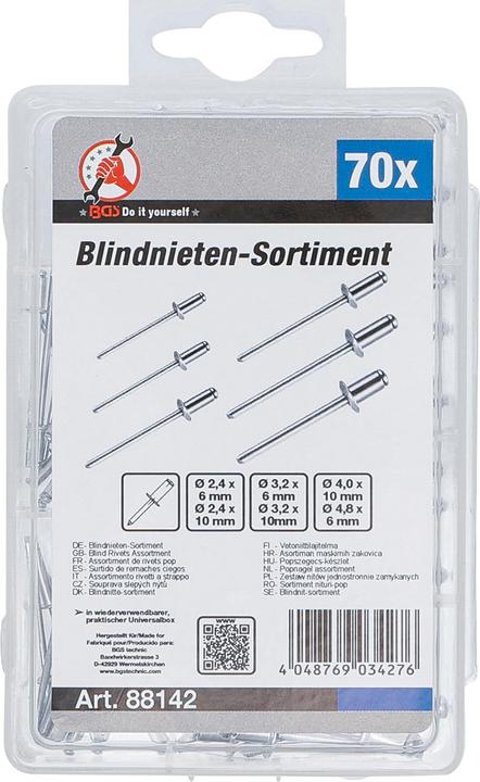 Produktbild BGS Blindnieten-Sortiment