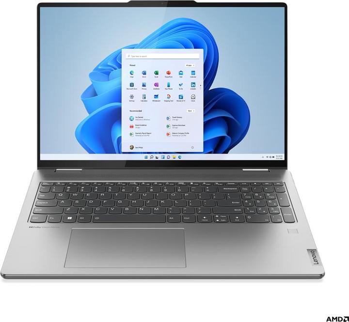 Image du produit Lenovo Yoga 7 (16", AMD Ryzen 7 7735U, 16 Go, 1000 Go, DE)