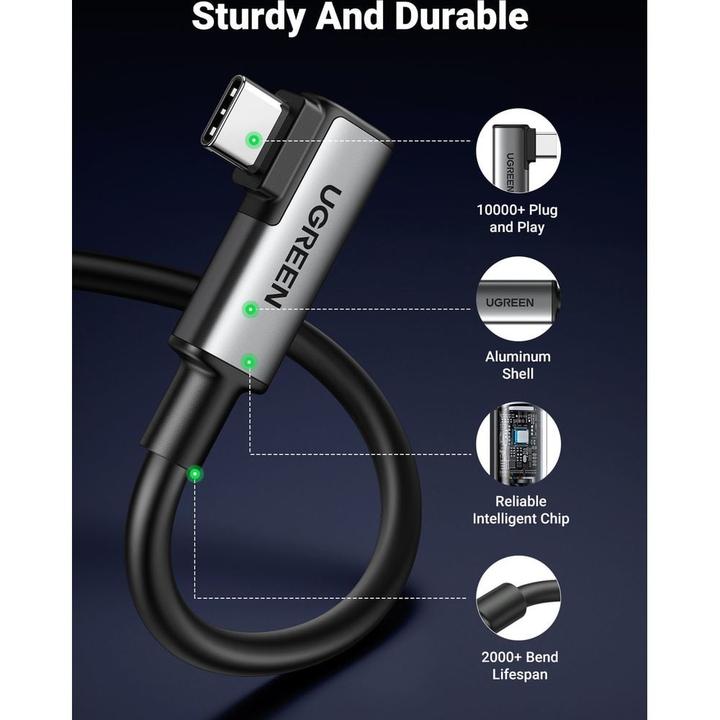 Actual product image Ugreen USB C – USB C (5 m, USB 3.2 Gen 1)