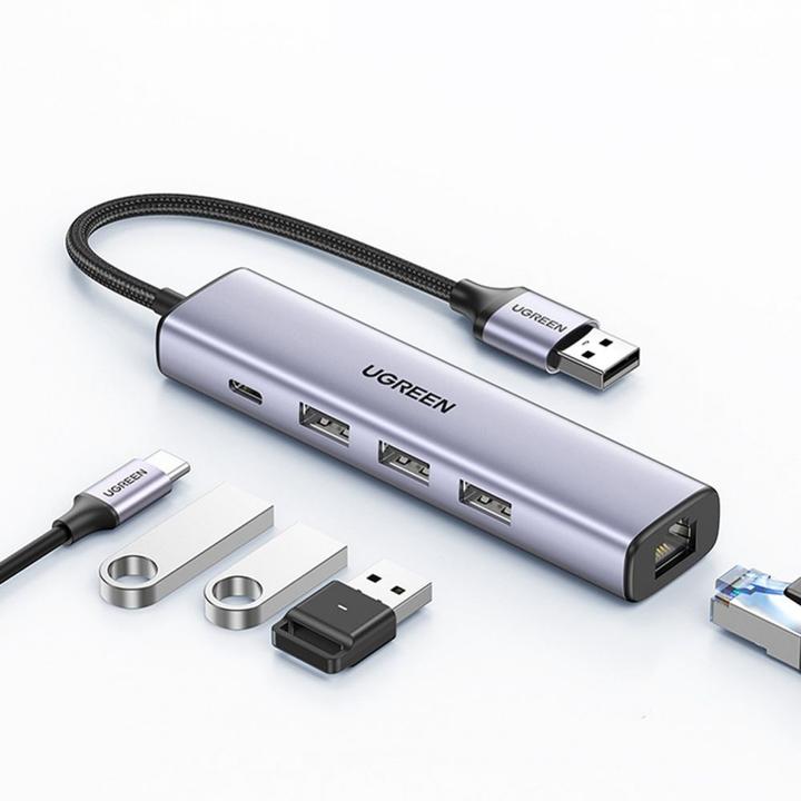 Actual product image Ugreen 5in1 Adapter (USB-A, 5 Ports)