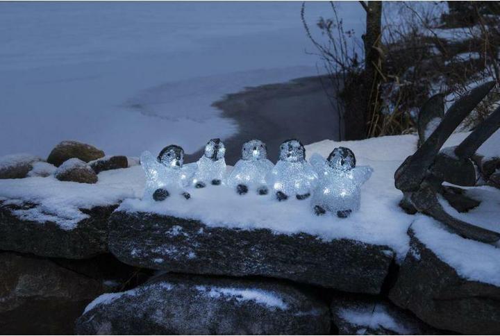 Actual product image Konstsmide LED Acrylic Penguins