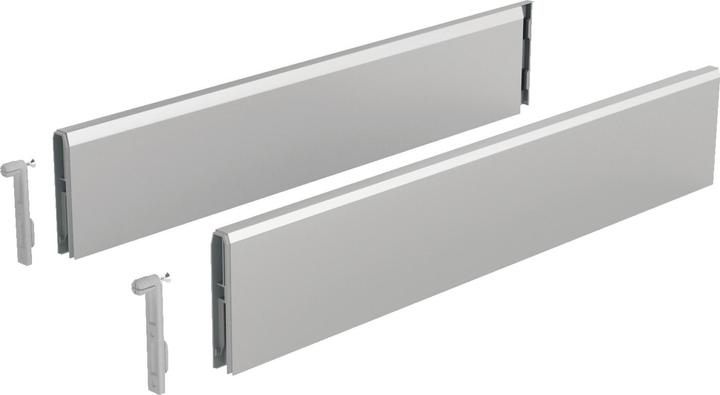 Hettich TopSide ArciTech, silber (1 Stk.)
