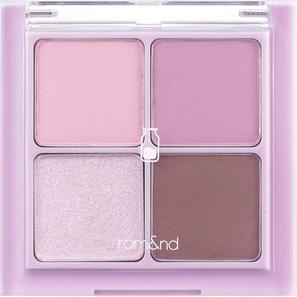 Actual product image Rom&Nd Better Than Eyes Milk Series 4 Colors Mini Palette W01 Dry Lavender (W01 Dry Lavender)