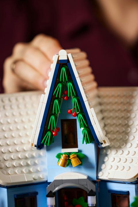 Actual product image LEGO Visit of Santa Claus (10293, LEGO Creator Expert, LEGO Rare Sets)