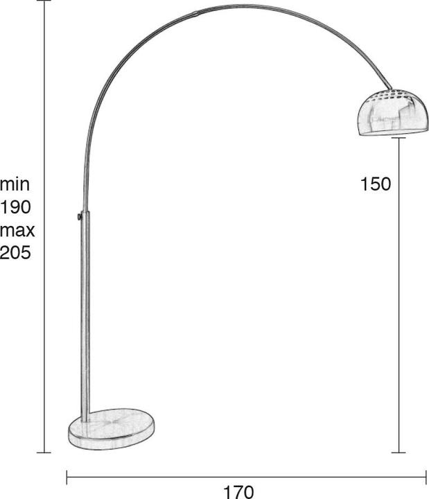 Actual product image Zuiver Bow (E27)