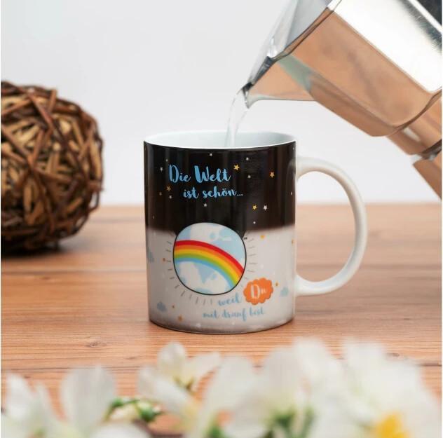 Image du produit Sheepworld Tasse à café Le monde est beau 350 ml, 1 pièce (350 ml, 1 x)