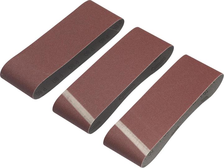Image du produit Irwin Courroies sans fin pour outils électriques 75 mm x 533 mm, P 80 /pour le métal, le bois, la (P80)