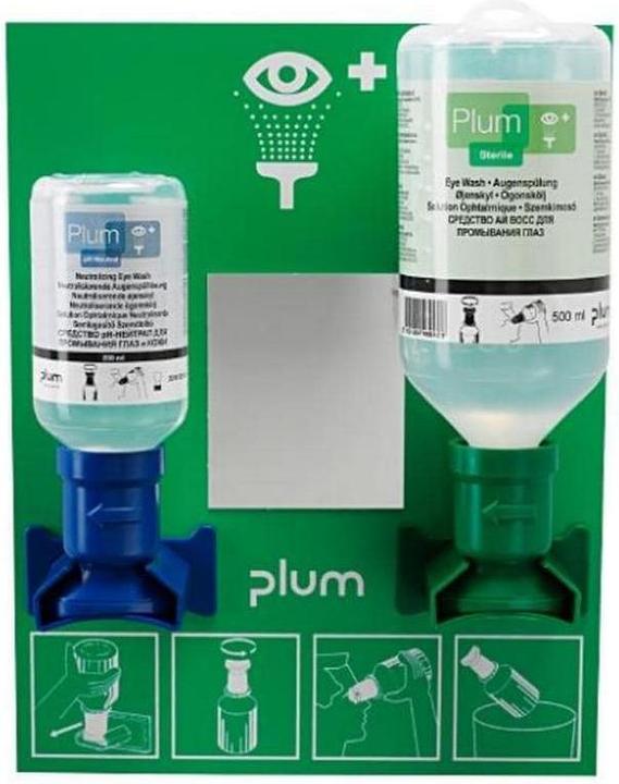Produktbild Plum Augenspüllösung pH Neutral 500 ml NaCl (Erste Hilfe Set Zubehör)