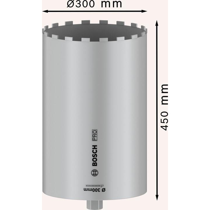 Produktbild Bosch Professional Zubehör PRO Core Cutter wet, 300 x 450 mm, 1 1/4" UNC