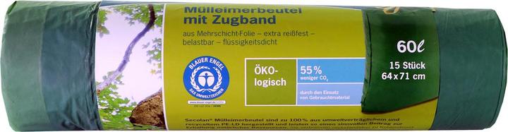 Actual product image Secolan Bin liner (15 x, 60 l)