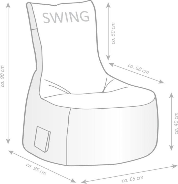 Actual product image Sitting Point Swing FCB