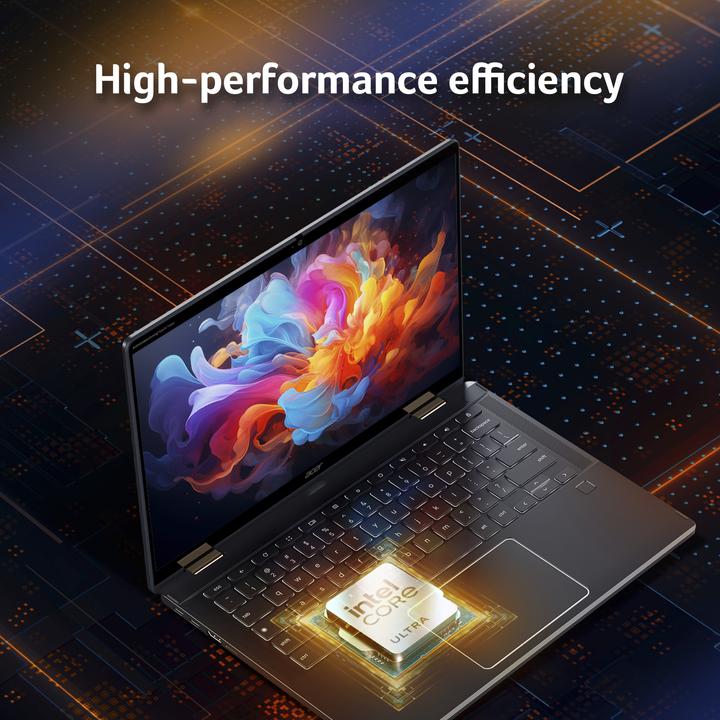 Immagine prodotto Acer Chromebook Spin 714 (14", Intel Core Ultra 5 115U, 16 GB, 512 GB, CH)