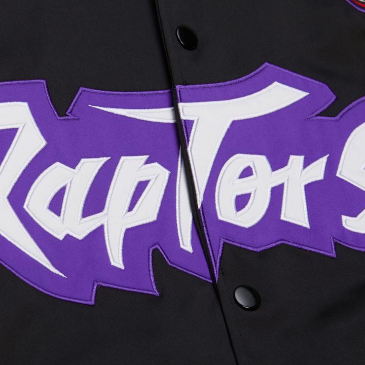 Actual product image Mitchell & Ness M&N Heavyweight Satin Jacket NBA Toronto Raptors - L (L)