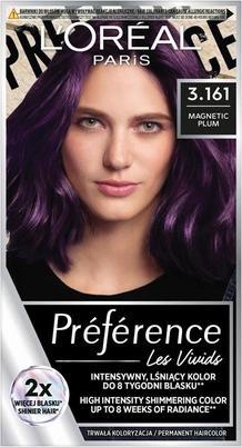 Actual product image L'Oréal Paris L'Oreal Preference Hair Color 3161 Magnetic Plum