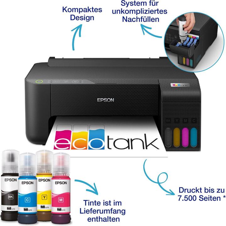 Image du produit Epson EcoTank ET-1810 (Réservoir d'encre, Couleur)