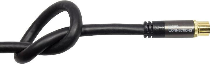 Immagine prodotto Good Connections Cavo antenna SAT SmartFLEX, IEC/coax maschio angolato a femmina, placcato oro, quadruplo schermo (120 dB, Cavi antenna)