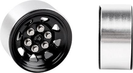 Immagine prodotto Rc4Wd Cerchi Stock Beadlock 0,7 Acciaio Nero, 4 pezzi