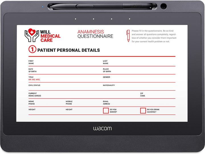 Wacom Signature Tablet DTU-1141B (10.10", 2540 lpi)