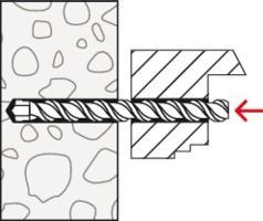 Actual product image Fischer Metal frame dowel (50 pcs.)
