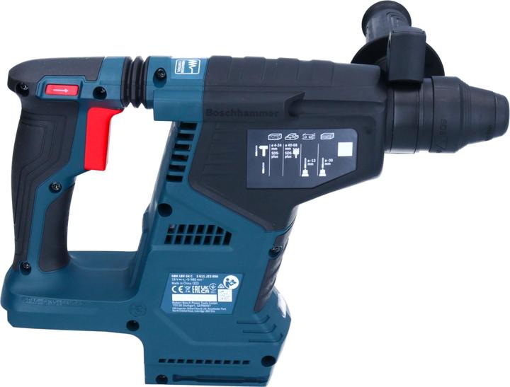 Productafbeelding Bosch Professional Bosch GBH 18V-24 C Professional Akku Bohrhammer 18 V 2,4 J Brushless SDS plus + 1x Akku 5,0 Ah - (Oplaadbare batterij)