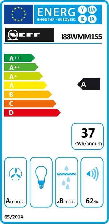 Energie-Label Neff I88WMM1S5 (Tischlüfter)