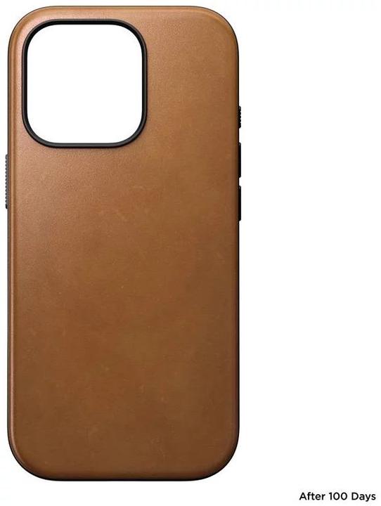 Actual product image Nomad Modern Leather Case (Apple iPhone 16 Pro)