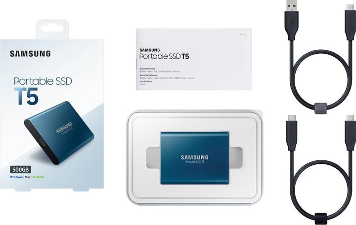 Immagine prodotto Samsung T5 portatile (500 GB)