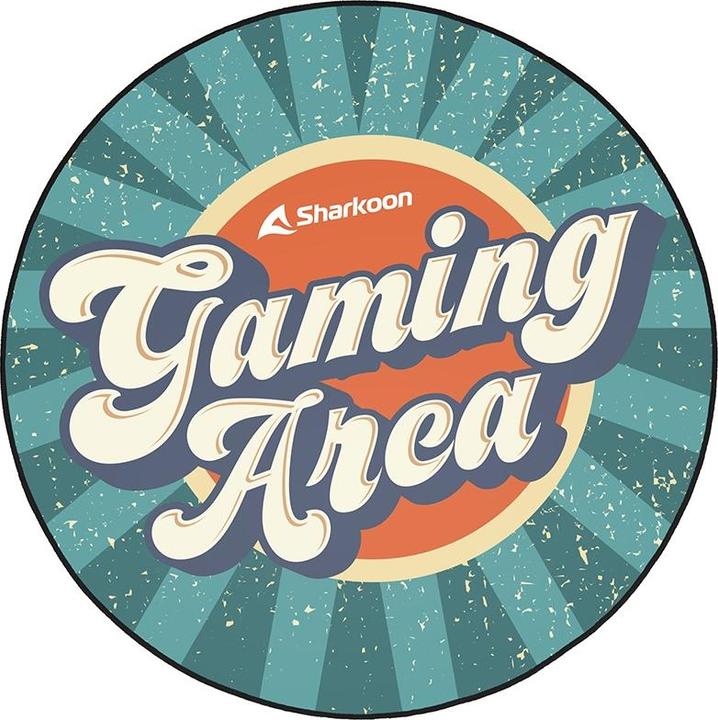 Sharkoon Bodenschutzmatte - Gaming Area /gelb D (120 x 120 cm)