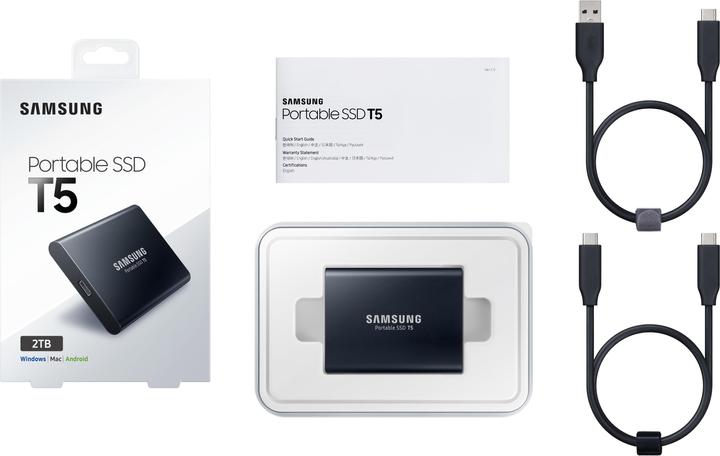 Produktbild Samsung Portable T5 (2000 GB)