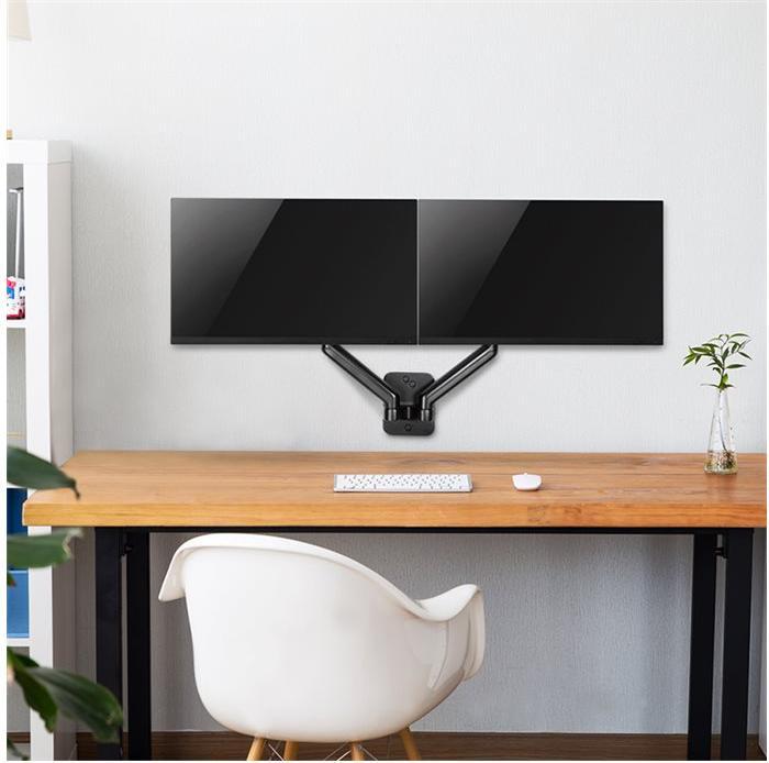 Actual product image LogiLink BP0146 Dual Monitorius wall mount 17-32 inch gas spring 90-540 mm (Wall, 32")