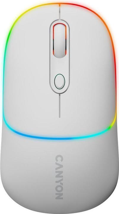 Produktbild Canyon MW-22, 2in1 wireless optical mouse Bluetooth / Wireless USB, 800/1200/1600 DPI, 4 print (Kabellos)