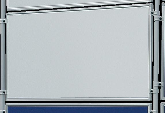 Produktbild Franken Stellwandtafel ECO Stahl (120 x 60 cm)