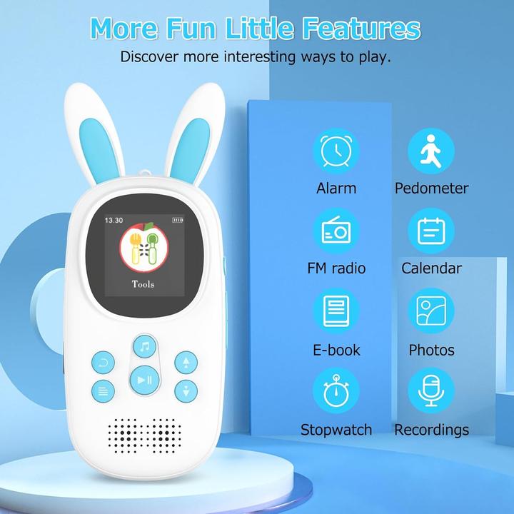 Immagine prodotto ChenFec MP3 Player für Kinder (128 GB)