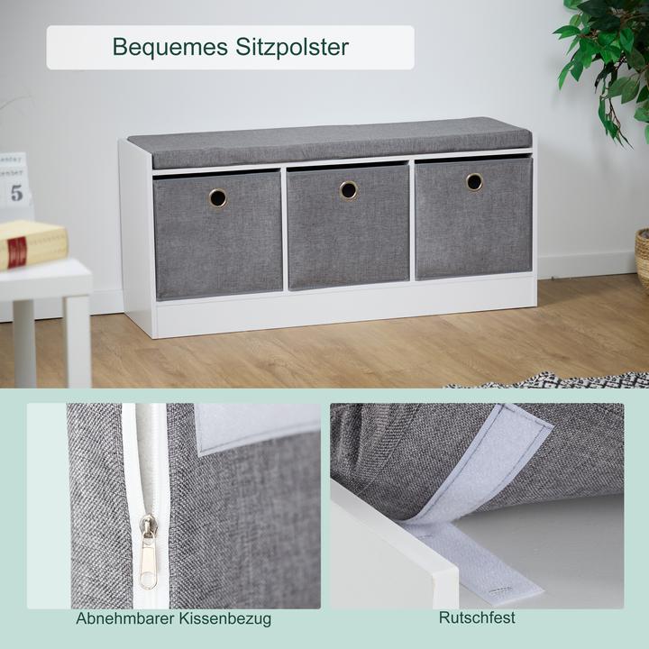 Immagine prodotto Relaxdays Panca contenitore (102 cm)