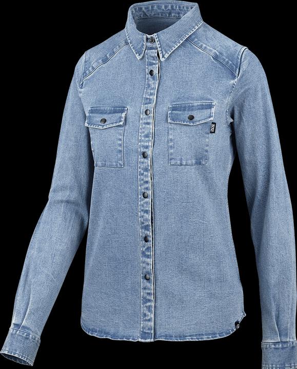 Immagine prodotto iXS Carve Donna Digger camicia organica lavata blu 38 (38)
