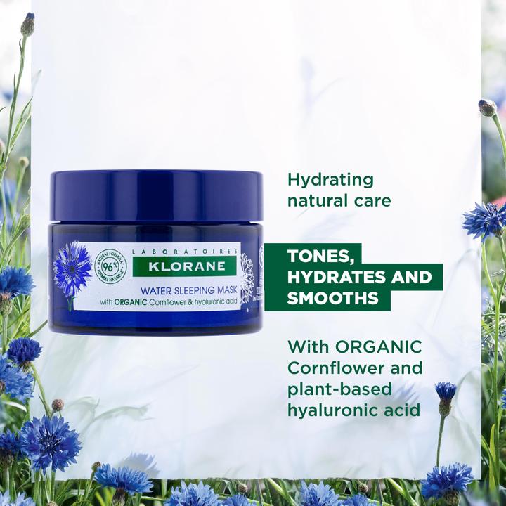 Immagine prodotto Klorane Maschera idratante per la notte con fiordaliso biologico (50 ml)