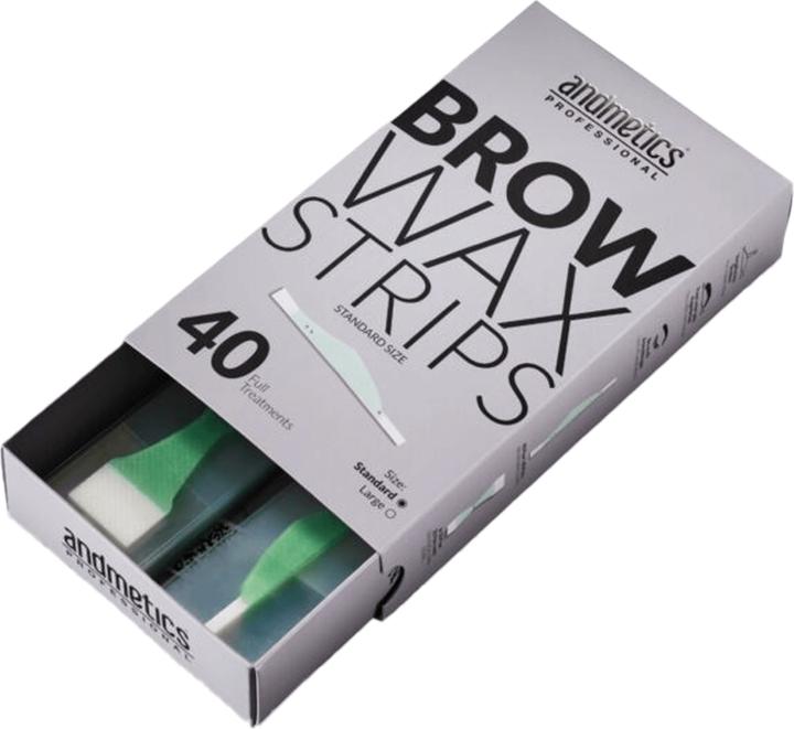 Produktbild Andmetics - Brow Wax Strips Men