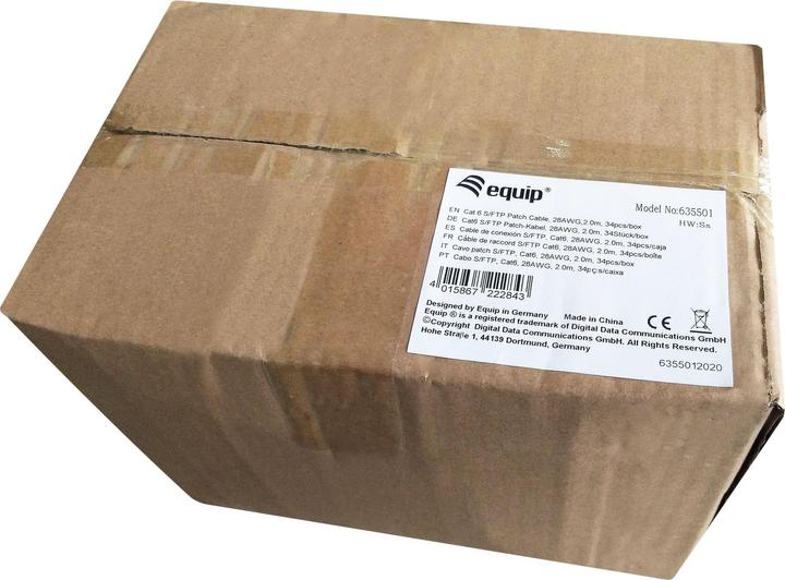 Immagine prodotto equip Cavo patch (S/FTP, CAT6, 10 m)