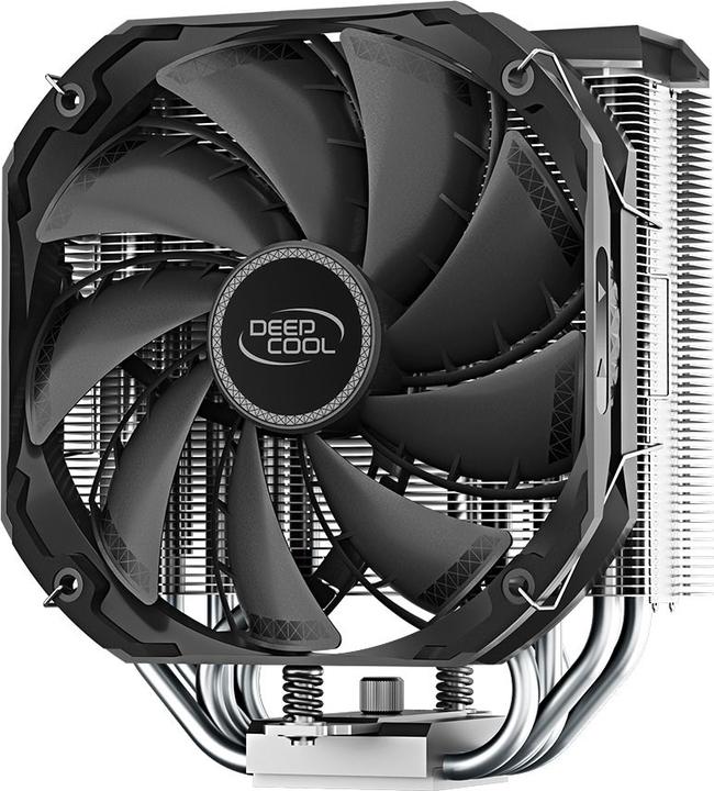 Produktbild Deepcool R-AS500-BKNLMN-G Computer Kühlkomponente Prozessor Kühler 14 cm Schwarz (159 mm)