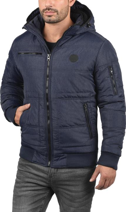 Image du produit Blend Boris Teddy Veste D'Hiver Avec Peau De Mouton Blouson D'Extérieur Pour Homme À Capuche (XL)