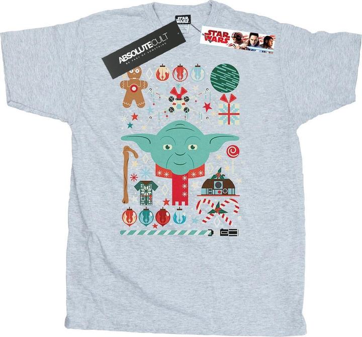 Produktbild Star Wars Yoda Christmas TShirt (L)
