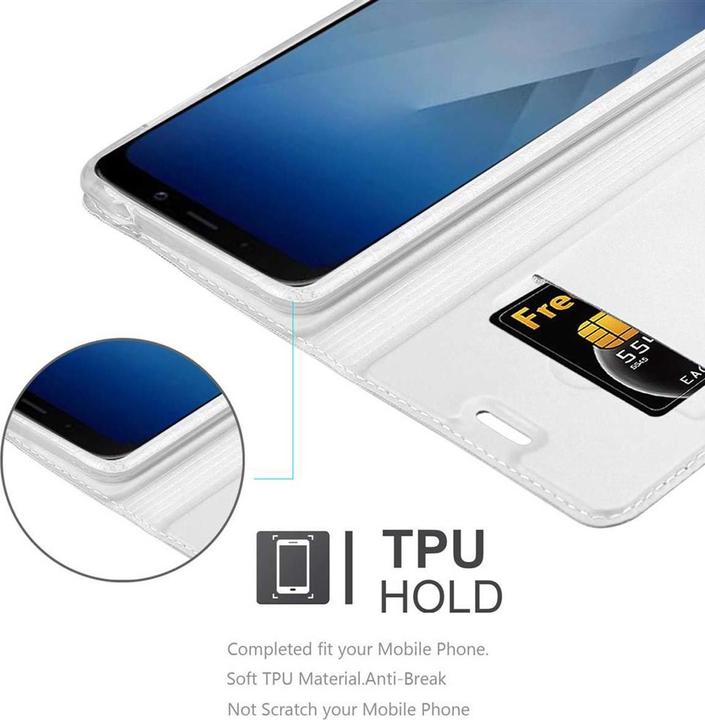 Actual product image Cadorabo Book Classy Style Cover (Samsung Galaxy J6 (2018))