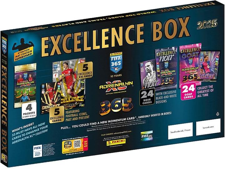 Actual product image Panini FIFA 365 - AdrenXL 2025 Excellence Box (English, Booster Pack)