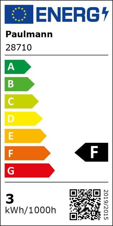 Energy Label Paulmann Drop (E27, 2.60 W, 260 lm, 1 x, F)