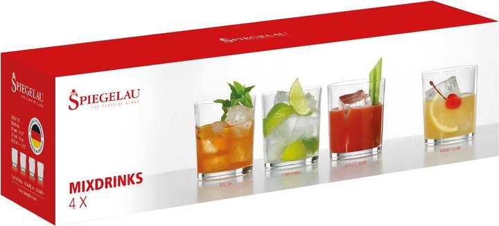 Image du produit Spiegelau Gobelets pour boissons mélangées Bonus Pack 3+1 (3.70 dl, 4 x, Verres à long drink)